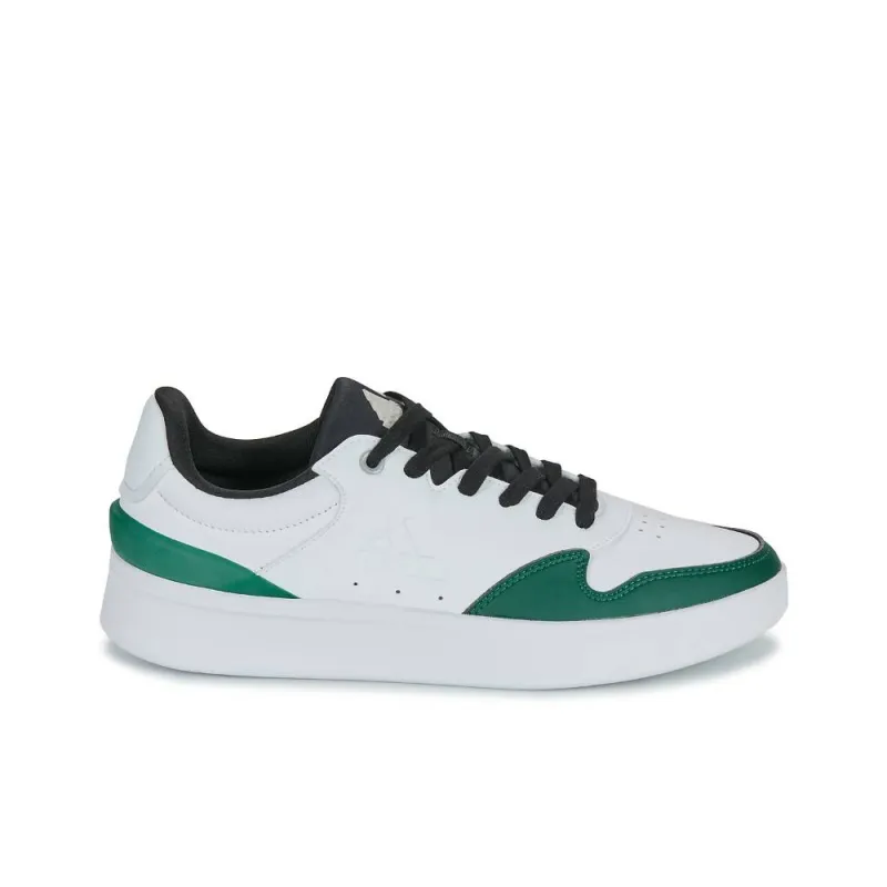 Adidas Kantana Anti Slip Wear Resistant Low Top Skateboard Shoes Men's White Green-1