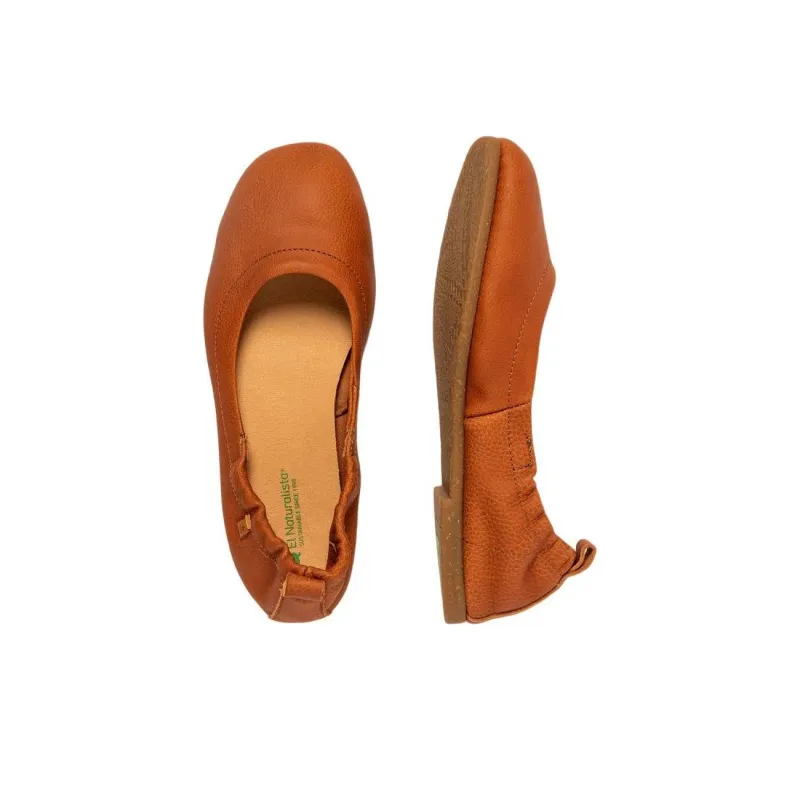El Naturalista CROCHE Casual Single Shoes Women's Brown-2
