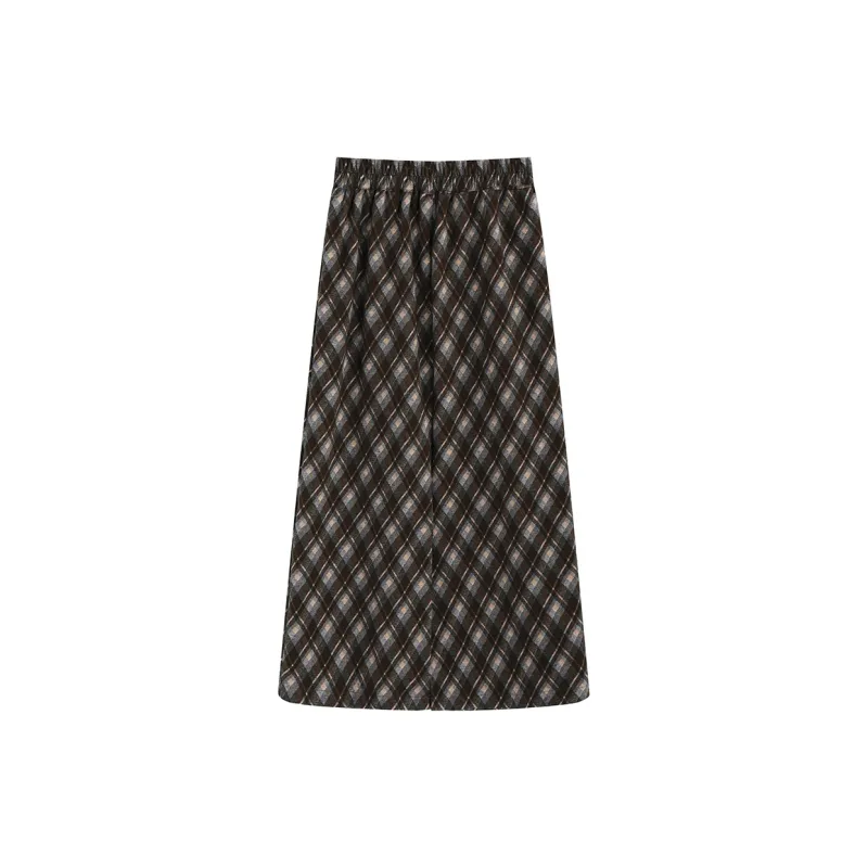 Garbege Casual Long Skirts Women's-1