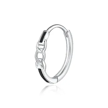 ETAHLOVE S925 Silver Earrings Unisex Boyfriend And Girlfriend Gift Birthday Box