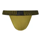 High Cut[Python Print Yellow]Tencel Modal