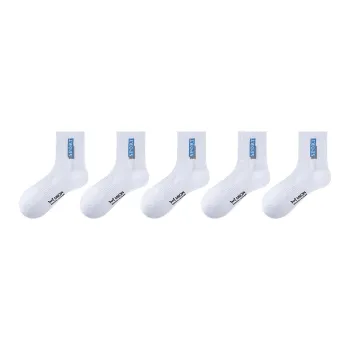 MIIOW Mid Calf Socks Men's 5 Pack