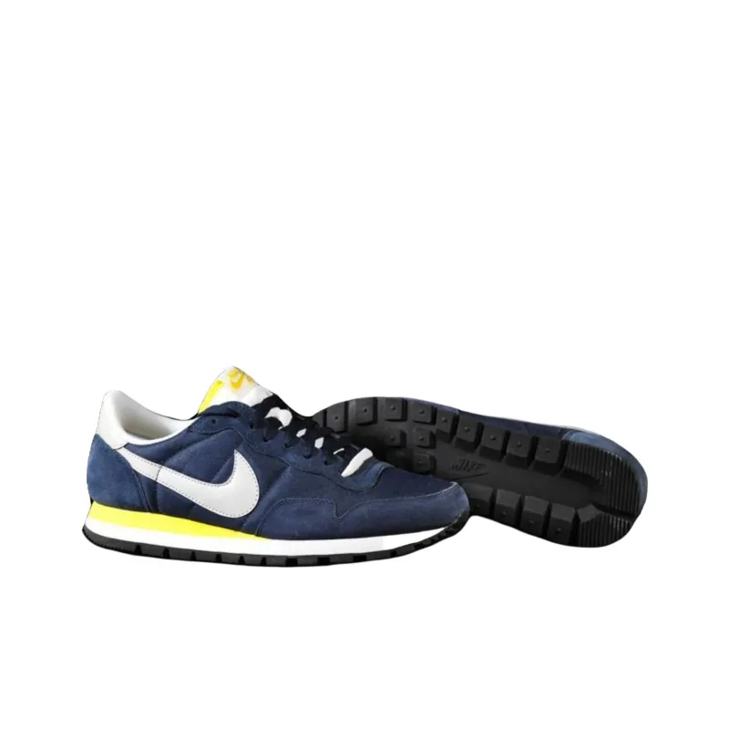 Nike Air Pegasus 83 Wear-Resistant Low-Top Running Shoes Men's Dark Blue-4