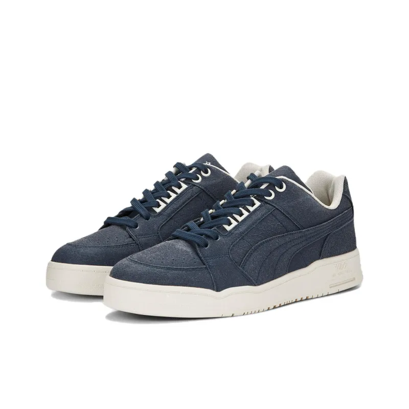 PUMA Slipstream Anti Slip Wear Resistant Low Top Skateboard Shoes Men's Dark Blue-2