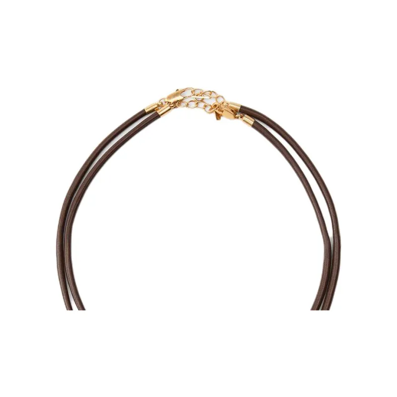 ZARA Zinc Necklaces Women's Gold-2