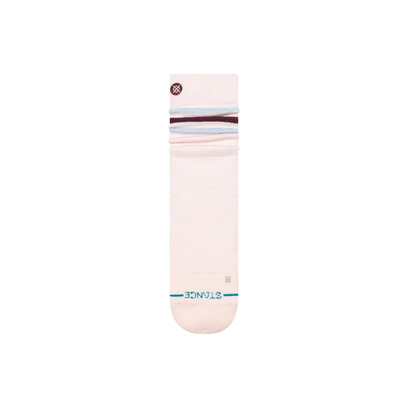 Stance Knee High Socks Unisex 1 Pack Light Pink Red-4