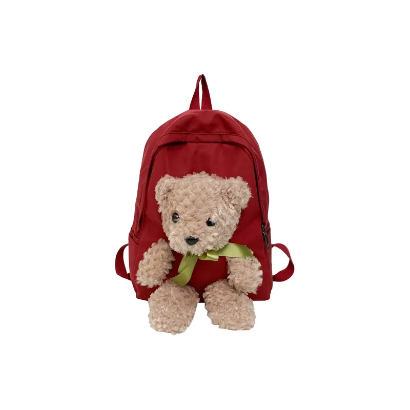 Kaka Tree Nylon Backpack Large Size Unisex-7