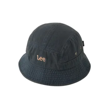 Lee Cotton, Polyester, Rayon Bucket Hats Unisex Indigo