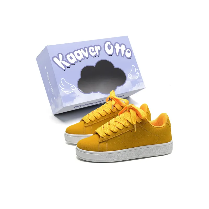 KAAVER OTTO Slip Resistant Low Top Skateboard Shoes Unisex Box-12