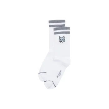 Maison Kitsune Bold Fox Head Sporty Socks