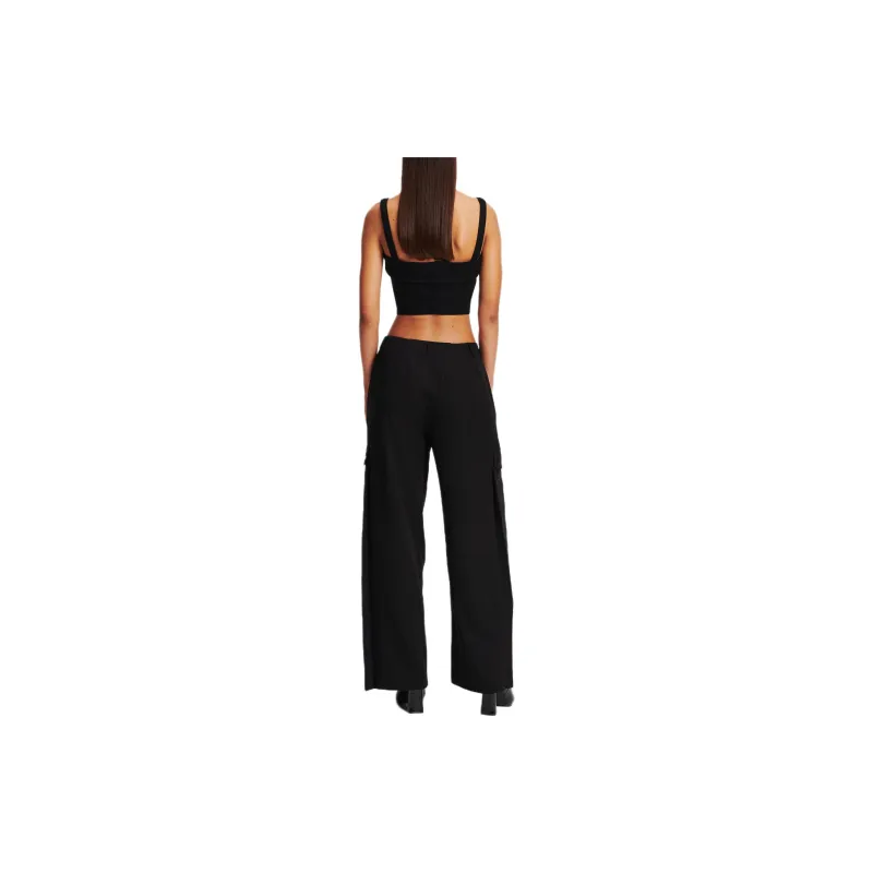 KARL LAGERFELD / Karl Lagerfeld Jeans Wide leg Cargo Trousers-1