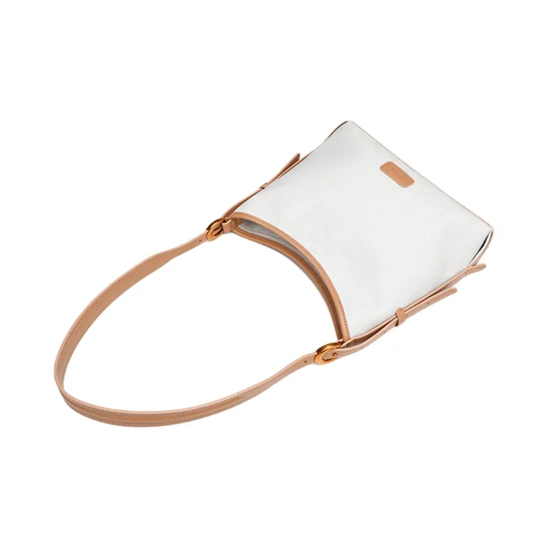 GELANNI PU Tote Bag Shoulder Bag Regular Women's Apricot-5