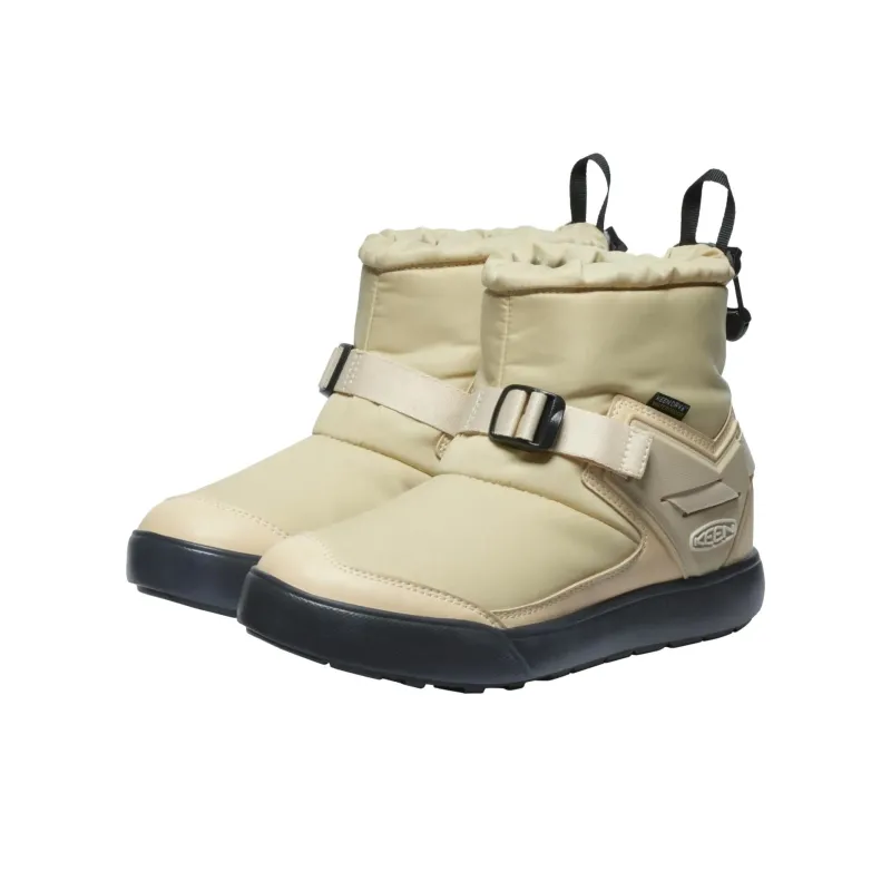 KEEN HOOROMEO WP Thermal Waterproof Abrasion Resistant Slip Resistant Short Snow Boots Women's Khaki-3