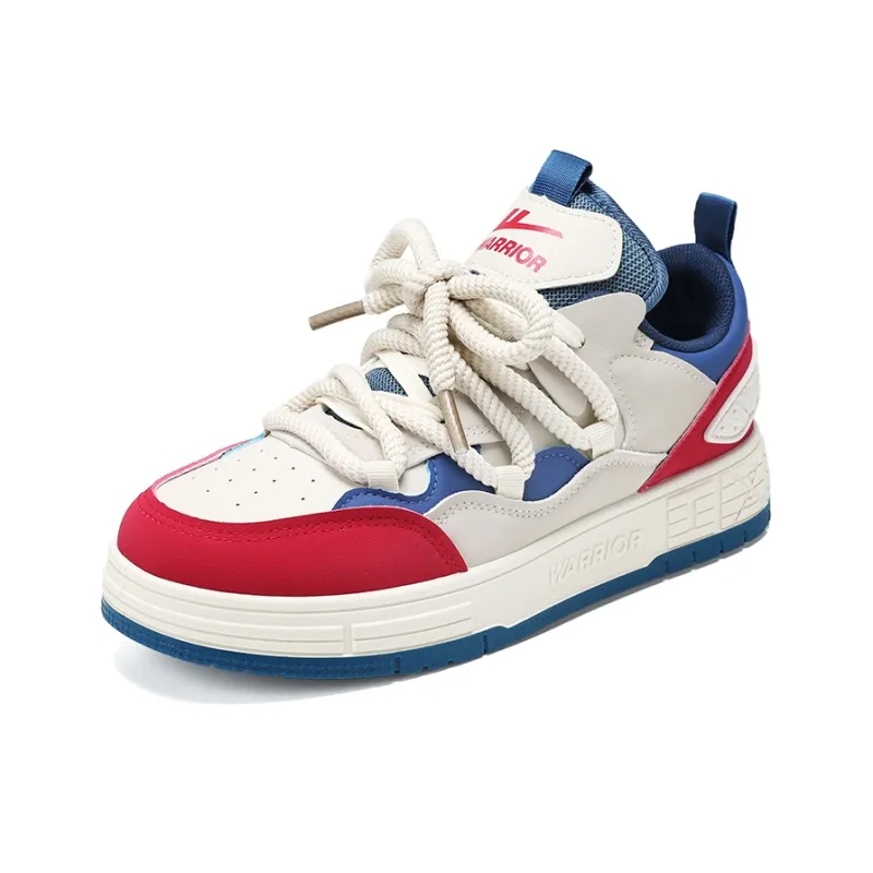 Warrior Dopamine Dressing Multicolor Low-Top Skateboard Shoes Unisex-6