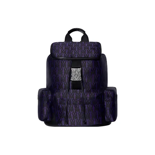 Louis Cotton Backpack Men's Purple