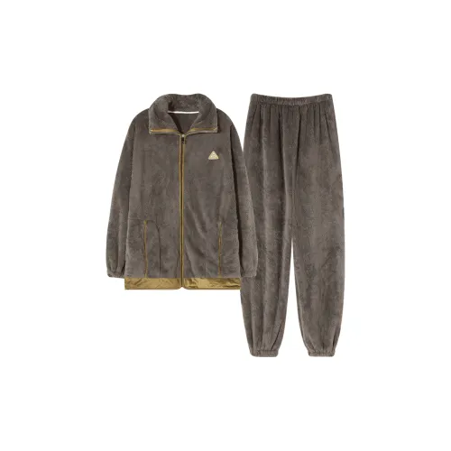 Follow The United States Pajama Set Men's Umber