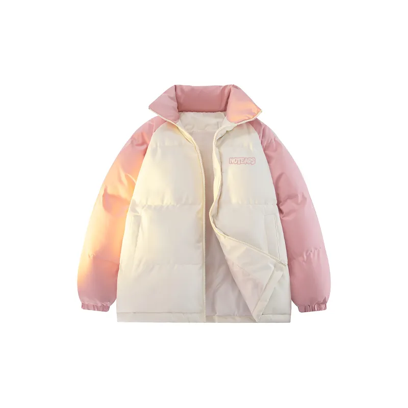No Tears Puffer Jacket Unisex Black-15