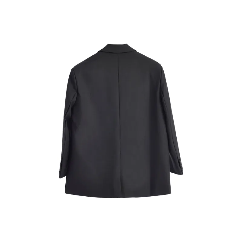Kazakhstan Business Suit Unisex Black-4
