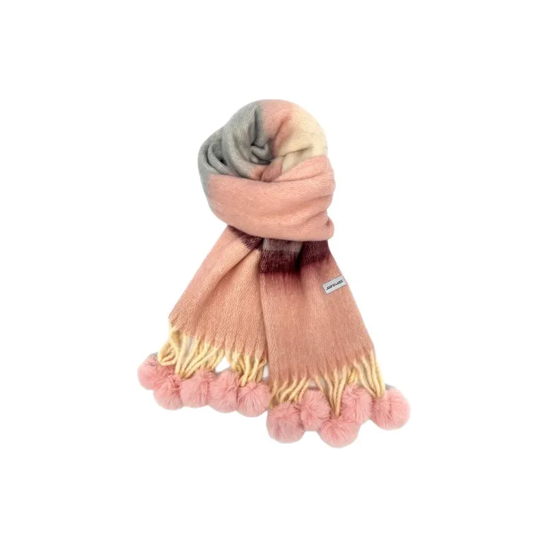 JEANSWEST Knit Scarves Unisex-16