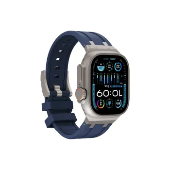ZHENGGUANG Watch Band Apple Compatibility Silicone Material