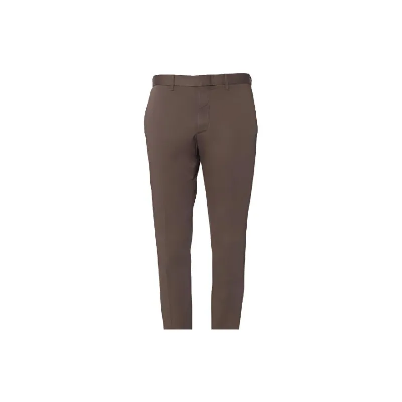 Zzegna SS23 Casual Pants Men's Brown-3