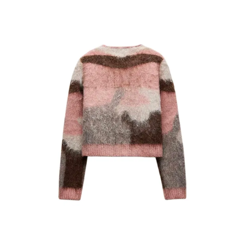 ZARA Jackets Coats Women's Pink/White-1