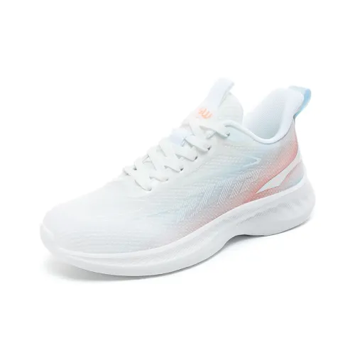 JSWEI Anti Slip Wear Resistant Low Top Running Shoes Women's