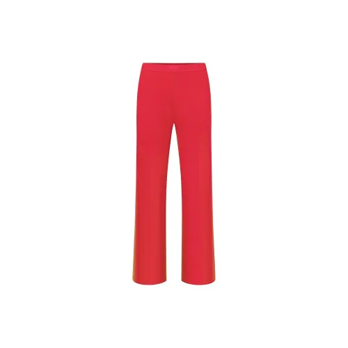SKIMS Fake Day Collection FW24 COTTON RIB PANT Casual Pants Women's CRANBERRY/Cranberry