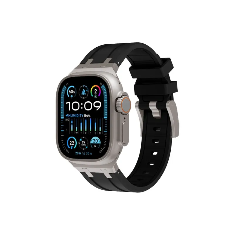 ZHENGGUANG Watch Band Apple Compatibility Silicone Material-8