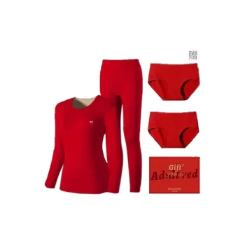 MIIOW Honmei Honmei Series Thermal Set Women's Gift Box Set Red Magenta