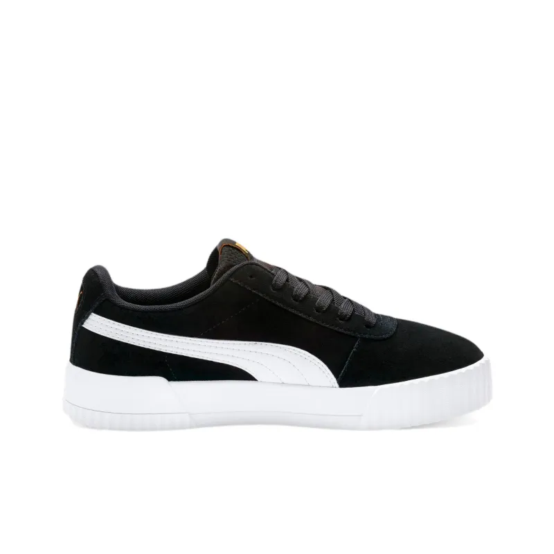 PUMA Carina Anti-Slip Wear-Resistant Low-Top Skateboard Shoes Women's Black-1