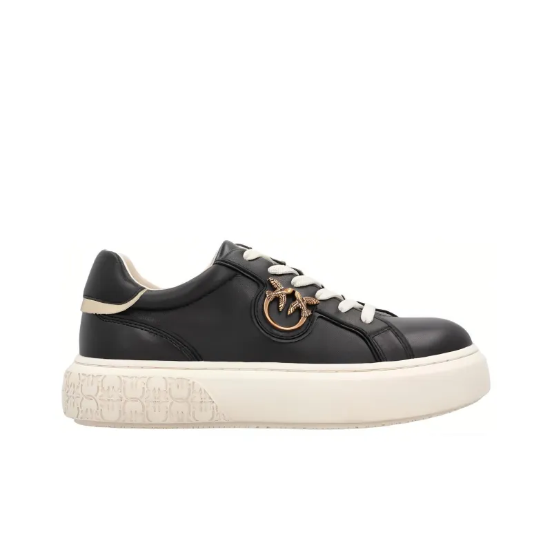 PINKO Logo Detailed Platform Low Top Sneakers Women's-1