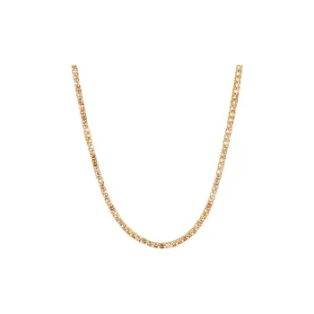 Crystal Haze 18K Gold-Plated Brass Cubic Zircon Necklaces Women's Gold