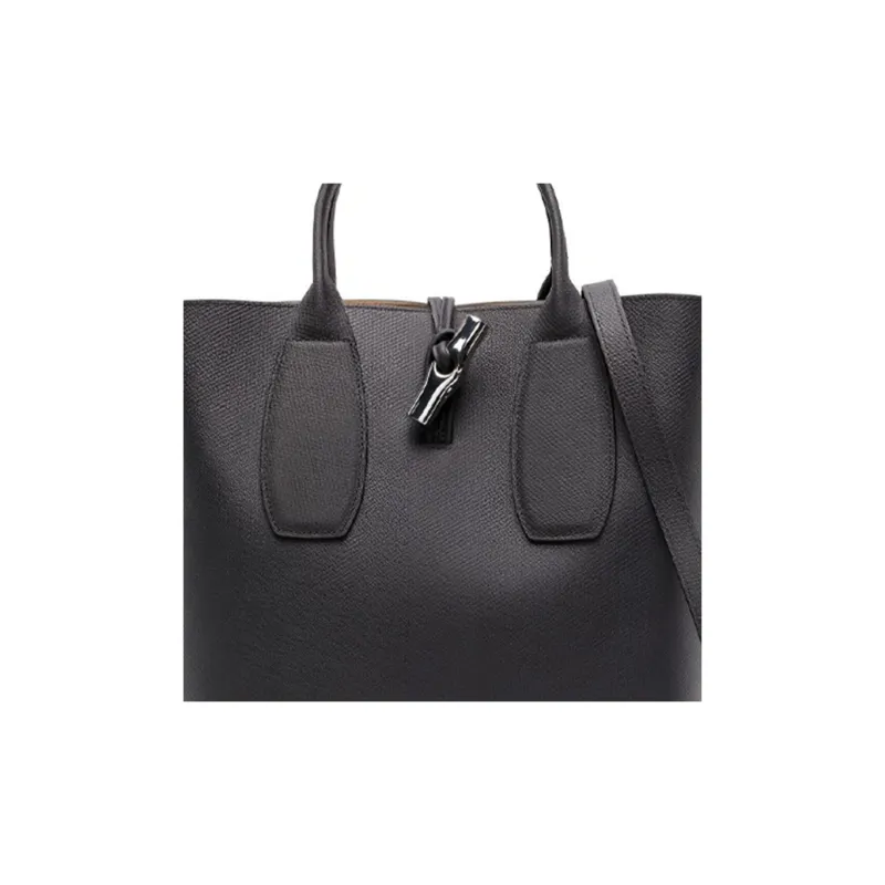 LONGCHAMP Medium Roseau Leather Crossbody Bag-2