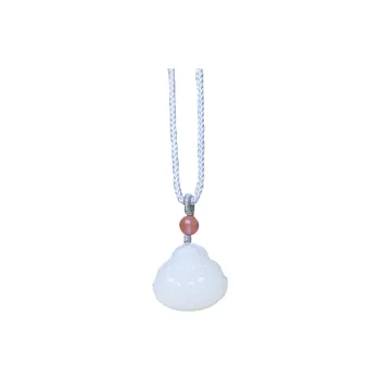 Ingenuity Hetian Jade Necklaces White Jade Women's