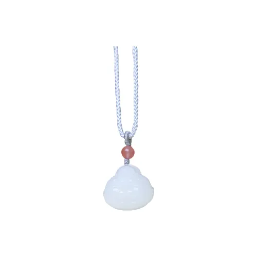 Ingenuity Hetian Jade Necklaces White Jade Women's