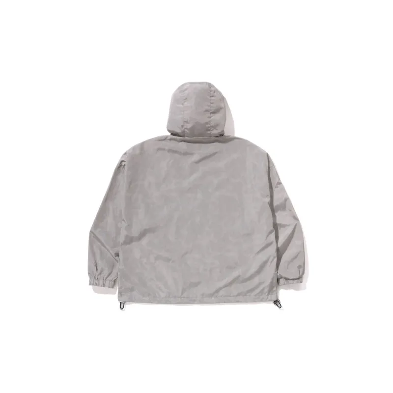 A BATHING APE Solid Color Nylon Hooded Jacket-1