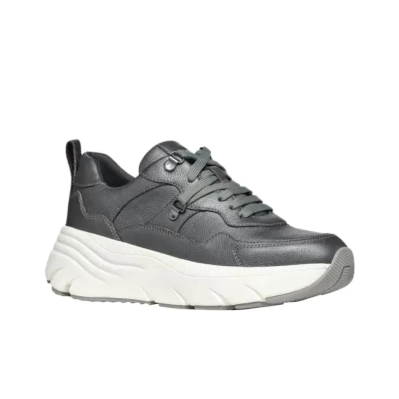GEOX Diamanta Low-Top Casual Shoes Women's Gray-1