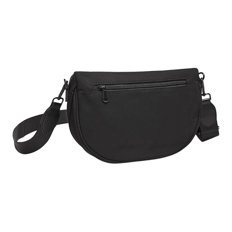 Marino Orlandi Fabric Crossbody Bag Sling Bag Fanny Pack Men's Black-5