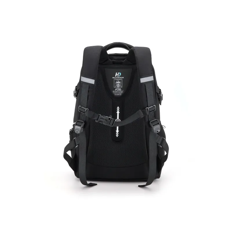 HELLO DRAGON Nylon Backpack Laptop Bag Students Backpack Regular Unisex Multicolor-13