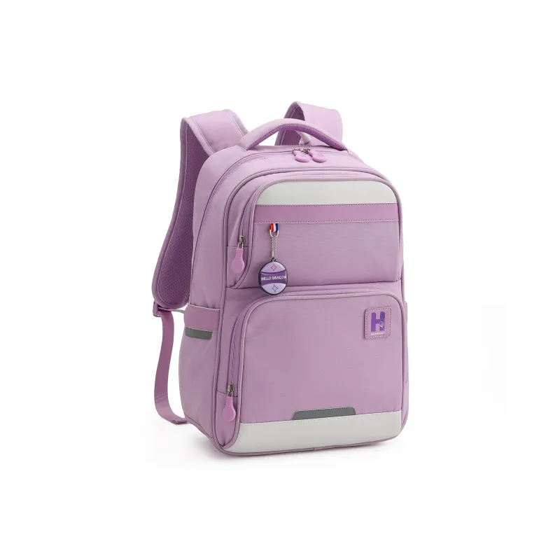 HELLO DRAGON Nylon Elementary School Student Backpack Kids' Multicolor-11