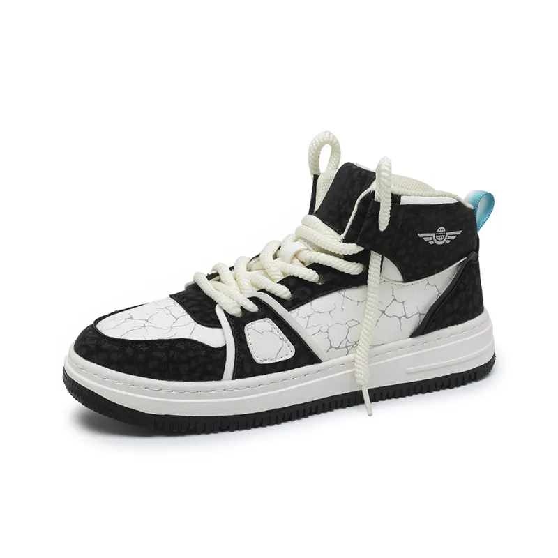 M.M Party Anti Slip Wear Resistant High Top Skateboard Shoes Men's-0