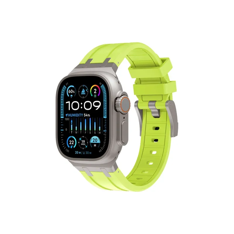 ZHENGGUANG Watch Band Apple Compatibility Silicone Material-17
