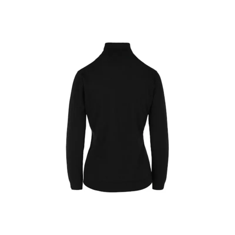 VERSACE Long Sleeve Wool Turtleneck-1