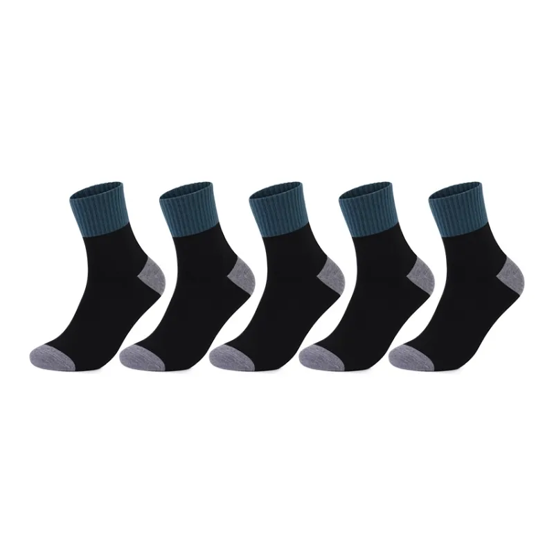 MIIOW Mid Calf Socks Women's 5 Pack-16