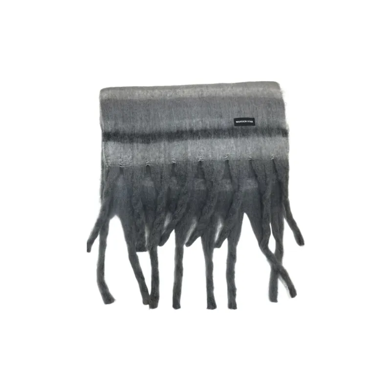 WARRIOR Knit Scarves Unisex-1