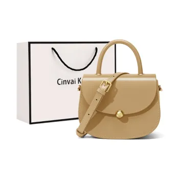 CinvaiKrose Handbags Light Milk Tea