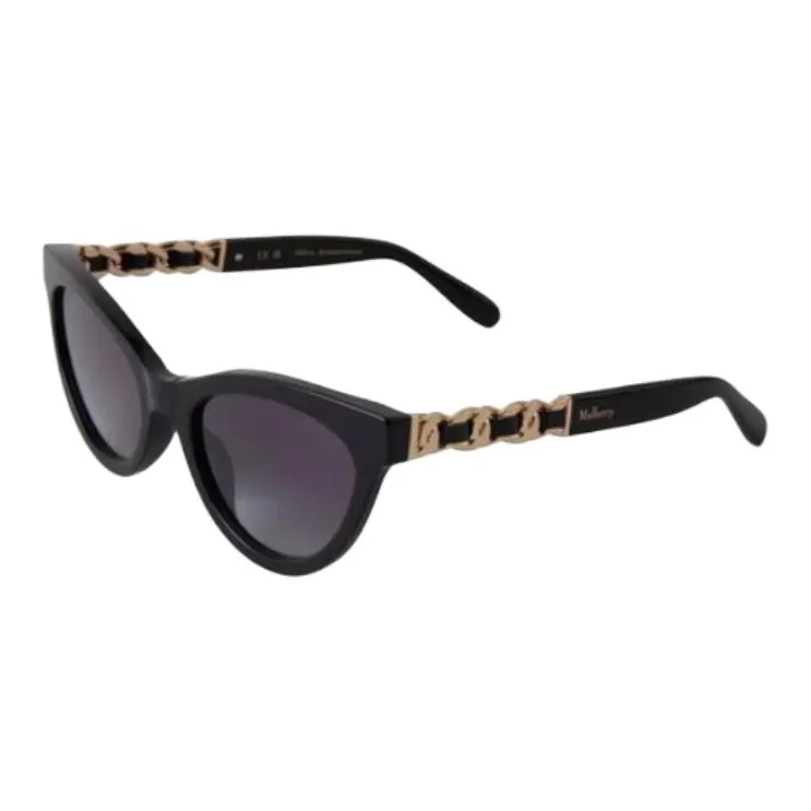 Mulberry Bio-resin Cat Eye Sunglasses Women's Black-0
