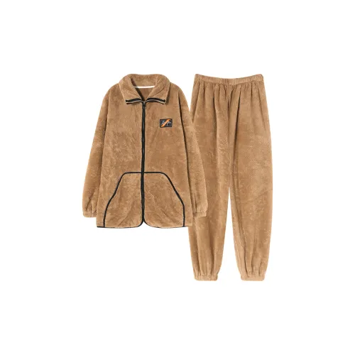 Follow The United States Pajama Set Men's Orange