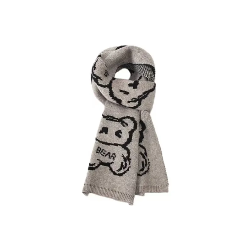 JONNY MOORE Knit Scarves Unisex-2